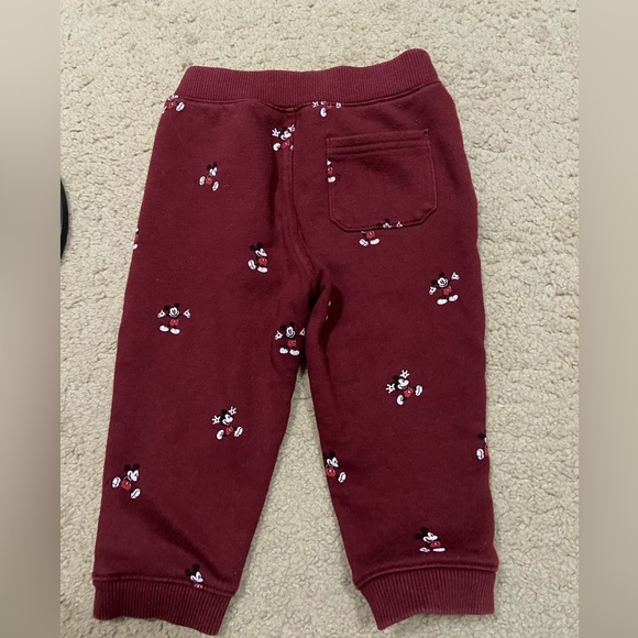 Janie & Jack Disney Mickey Joggers - Picture 2 of 3
